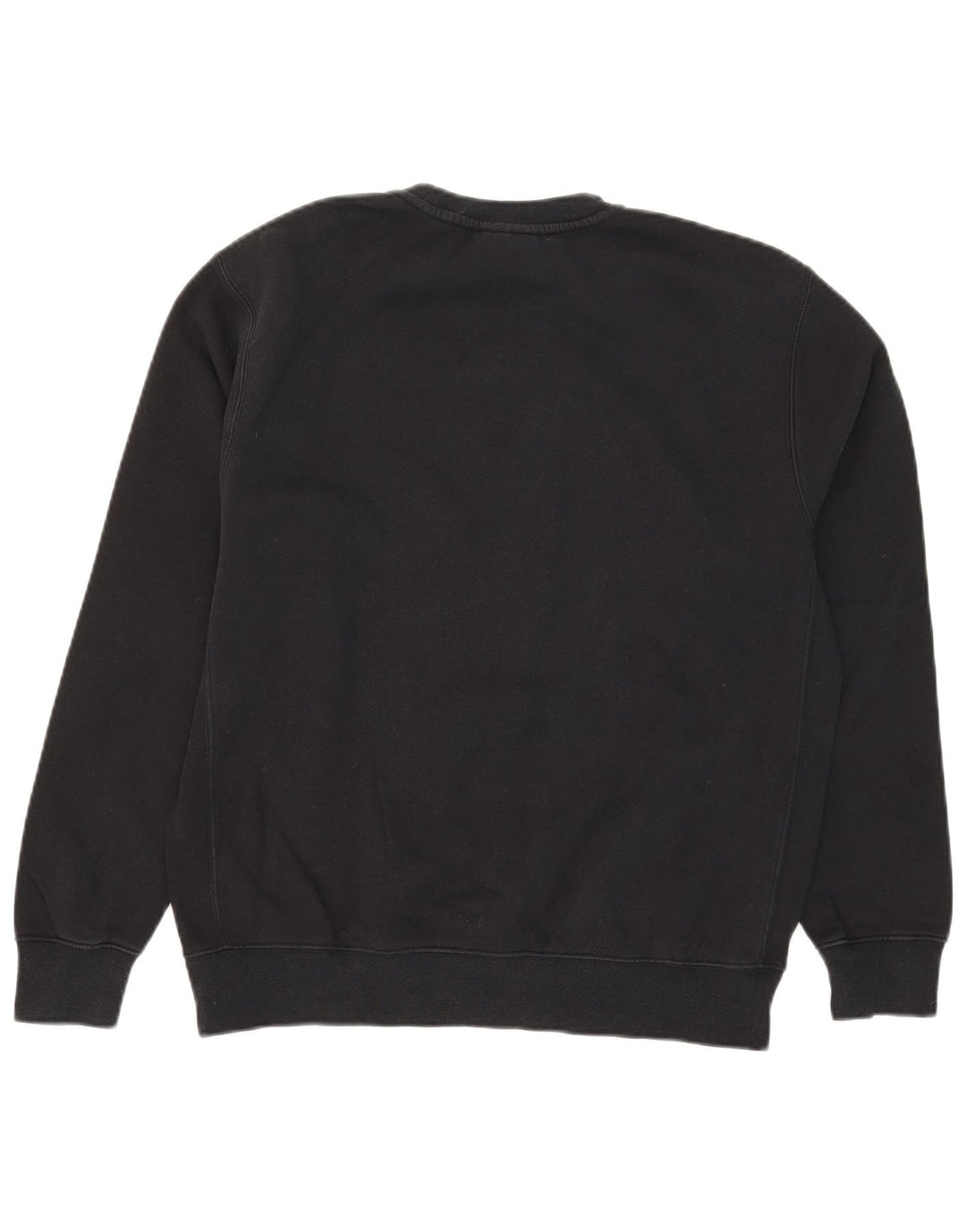 Nike masculino gráfico moletom jumper médio algodão preto