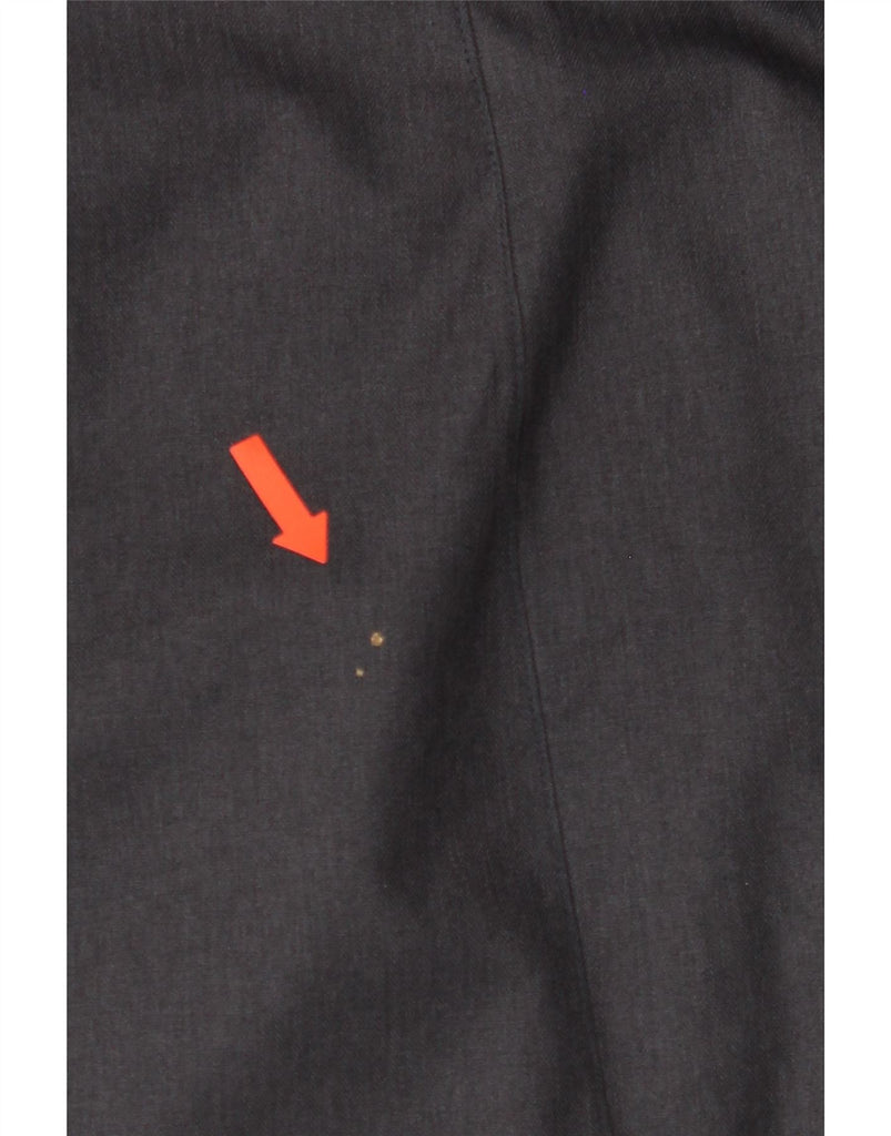 COLUMBIA Womens Hooded Padded Jacket UK 10 Small Navy Blue Polyester Vintage Columbia and Second-Hand Columbia from Messina Hembry 