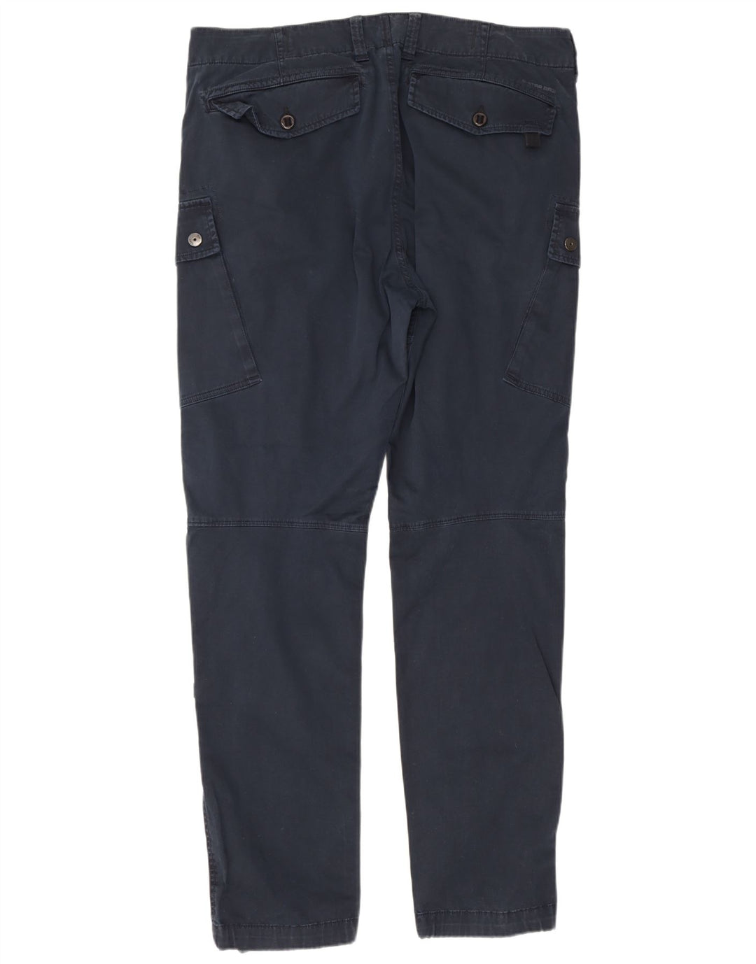 Calça cargo slim masculina G-Star W38 L36 algodão azul marinho
