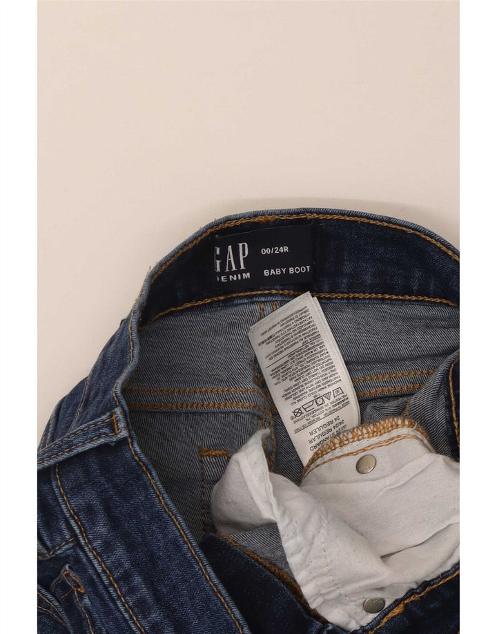 Jeans Bootcut feminino Gap W24 L29 algodão azul marinho