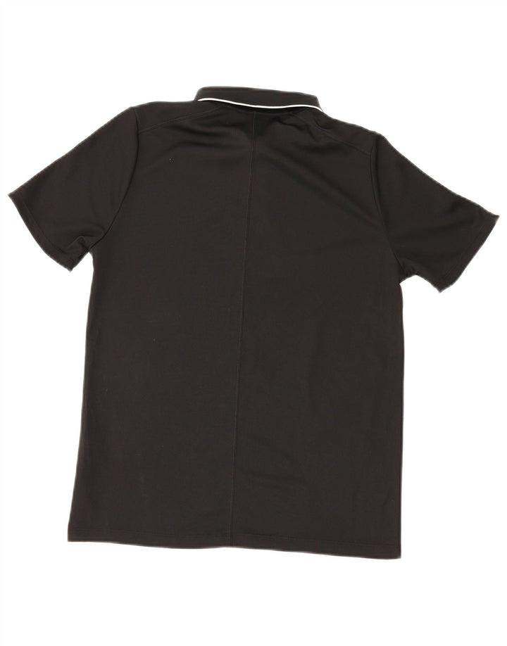 Camisa polo Nike Boys Dri Fit 12-13 anos grande poliéster preto