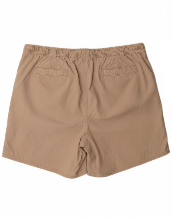 Shorts feminino L.L.BEAN 2XL W44 Bege Tencel
