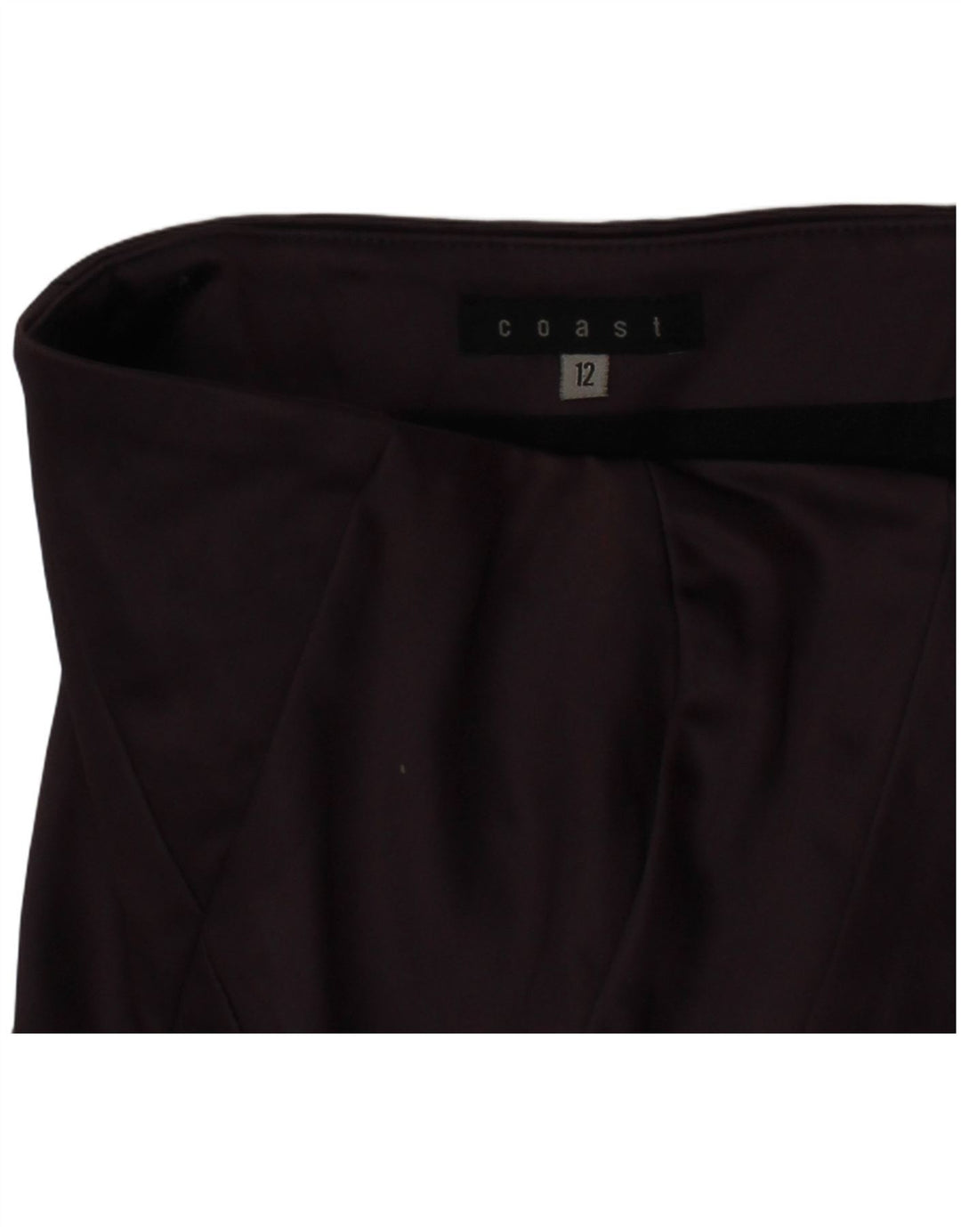 COAST feminino espartilho top UK 12 acetato roxo médio