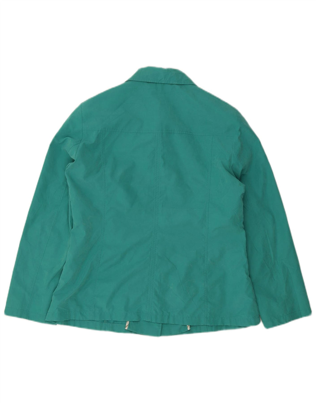 Jaqueta bomber feminina Marks & Spencer Reino Unido 14 poliéster verde médio
