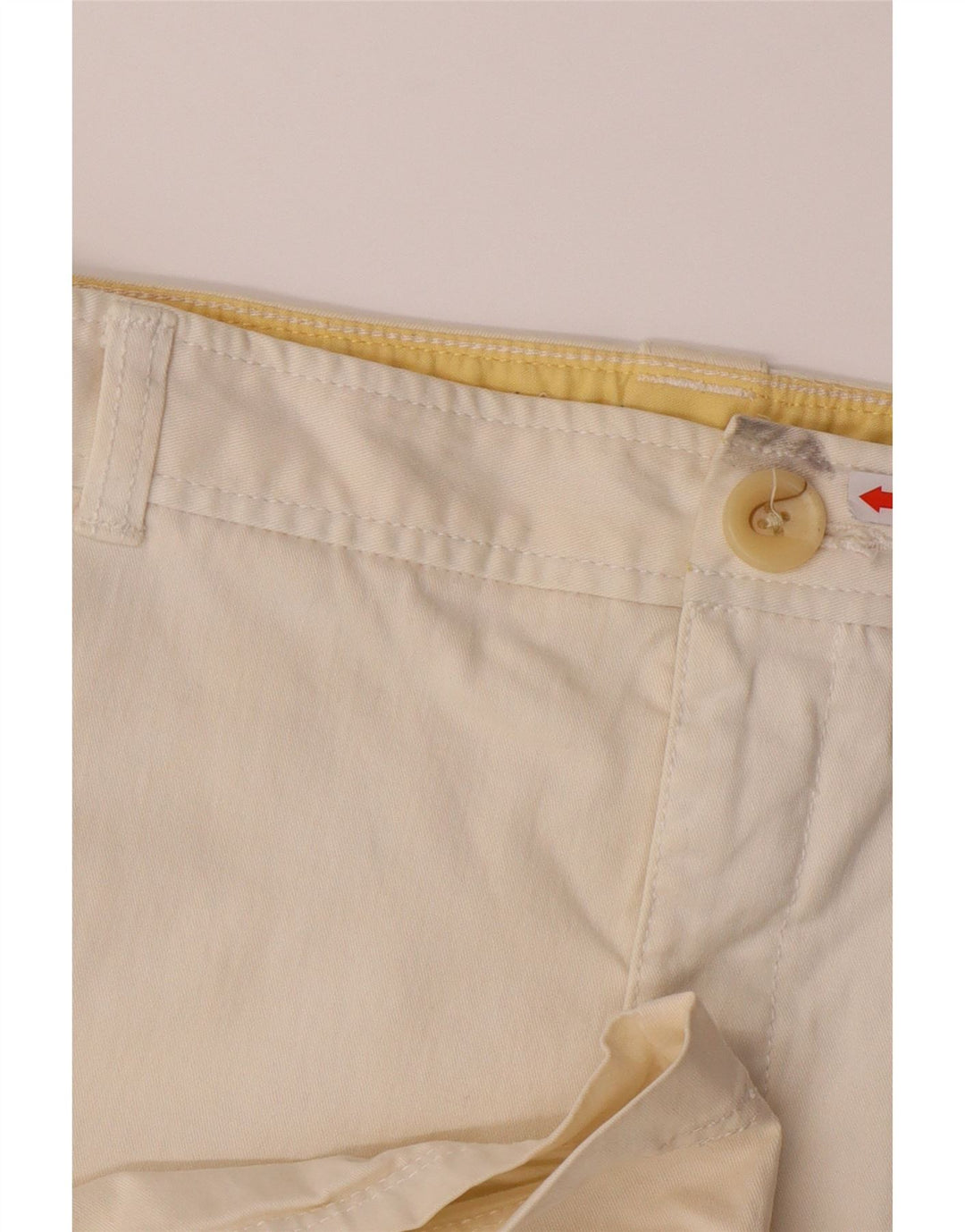 DOCKERS Womens Chino Shorts US 14 XL W36 Off White Cotton Vintage Dockers and Second-Hand Dockers from Messina Hembry 