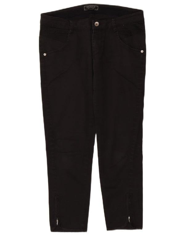 Calça feminina Guess W30 L25 preta de algodão