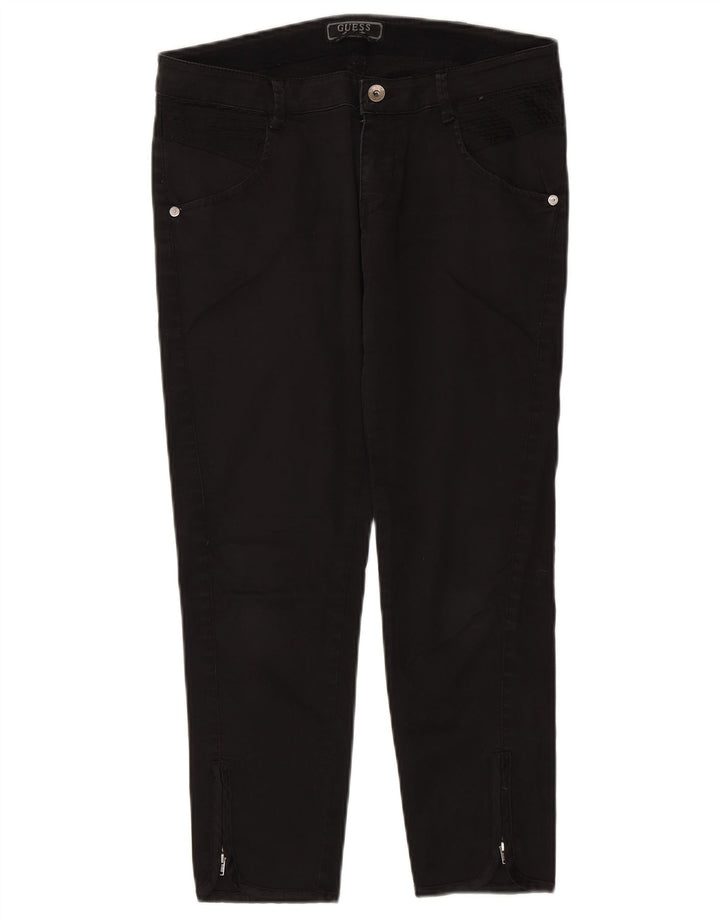 Calça feminina Guess W30 L25 preta de algodão