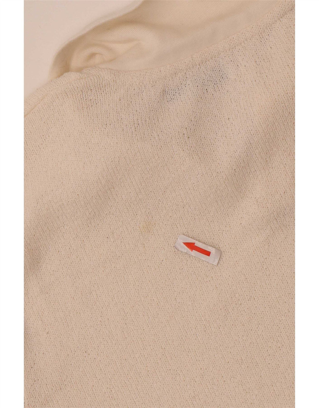 Camisa polo masculina Zara pequena off white