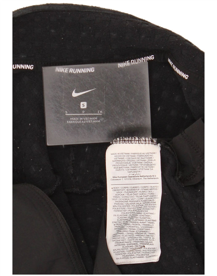 Nike Mens Treino Top Jacket Pequeno Poliéster Salpicado Preto