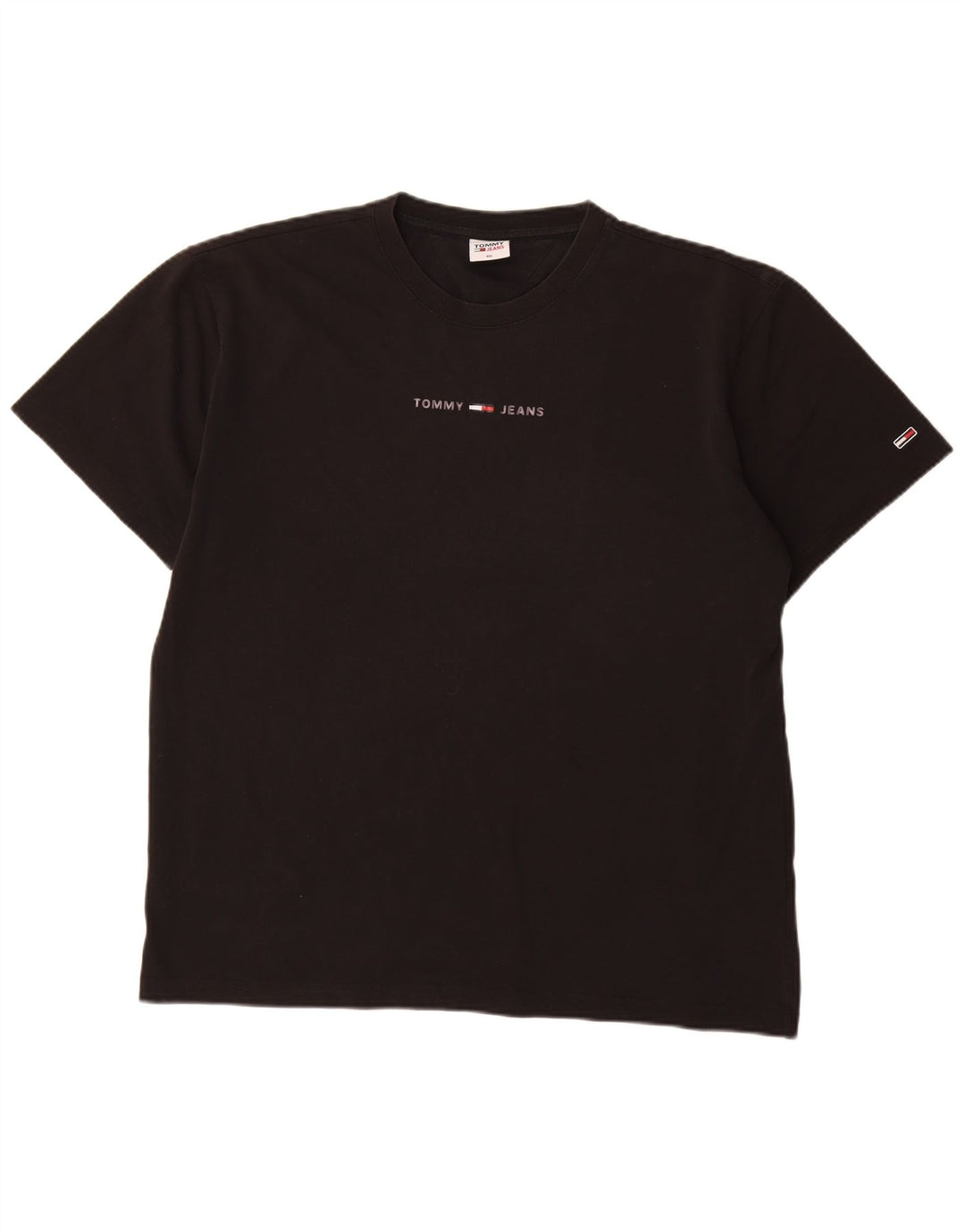 Tommy Hilfiger Camiseta masculina gráfica Top 2XL Preto