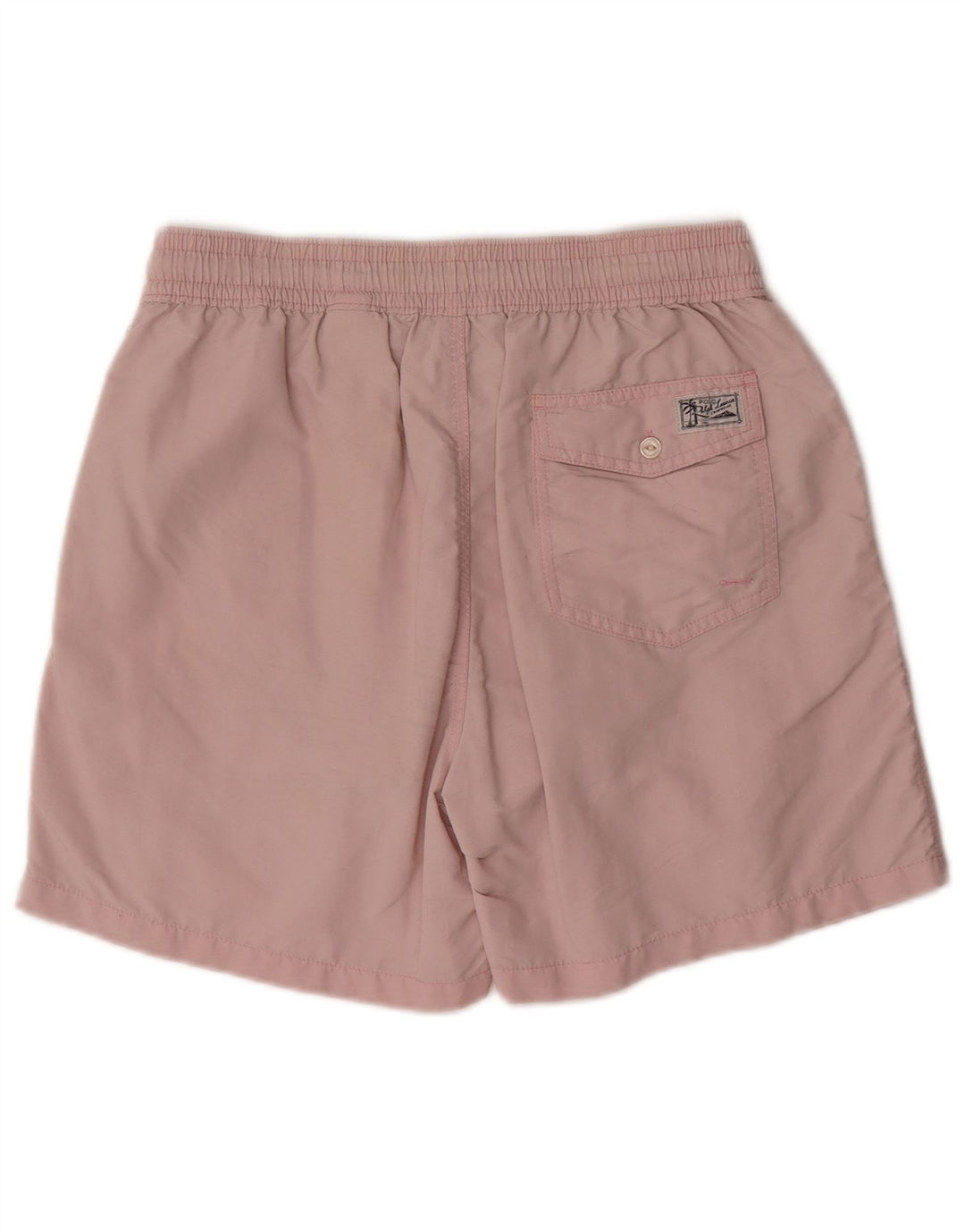 Polo Ralph Lauren Shorts de natação masculino médio rosa nylon