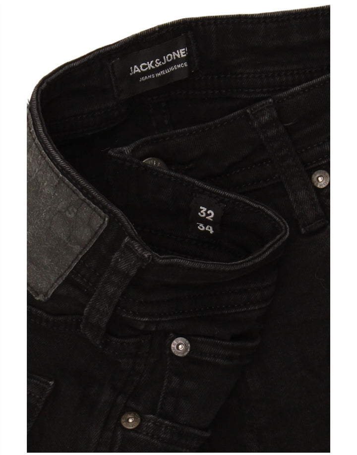 Jeans skinny masculino JACK & JONES W32 L34 preto