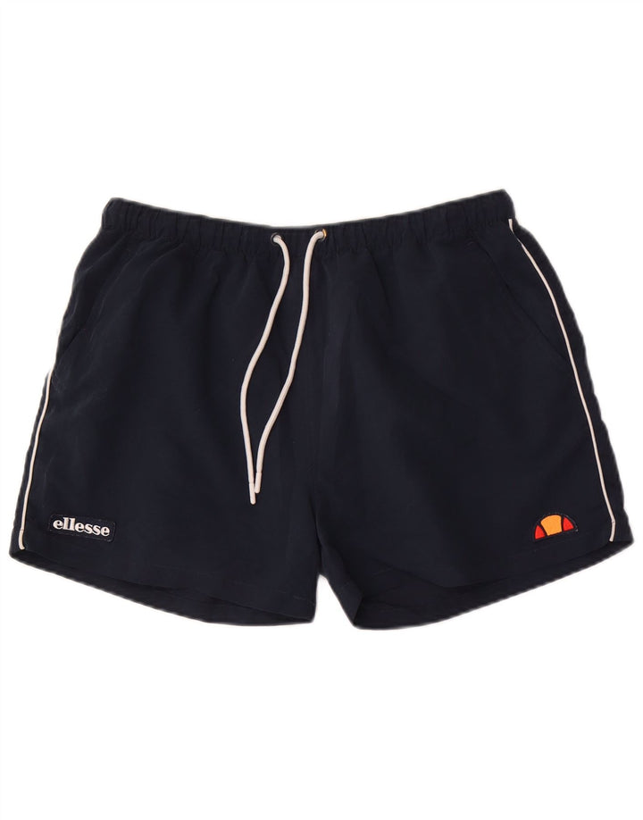Shorts de natação masculino Ellesse poliéster azul marinho médio