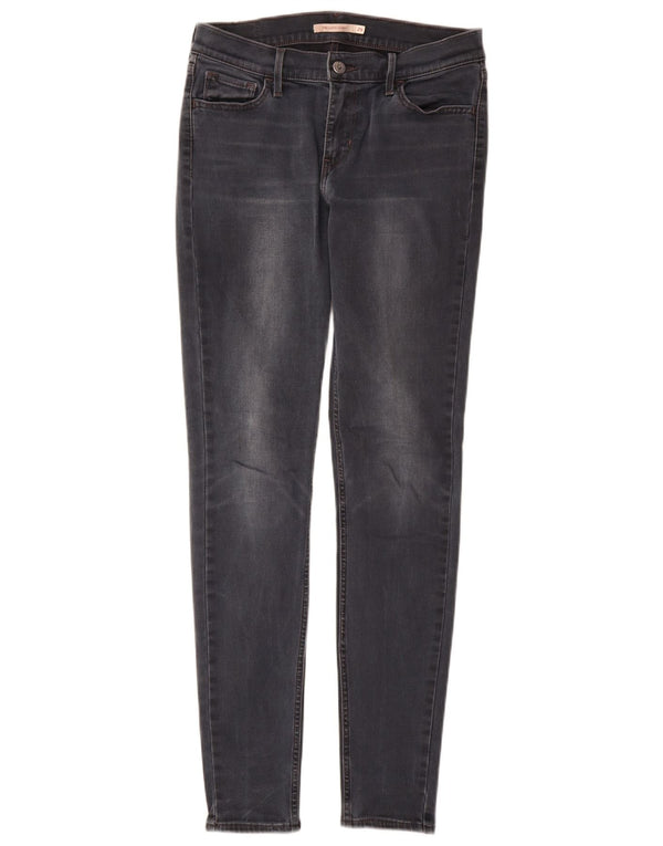 Calça jeans feminina Levi's 710 Super Skinny W29 L31 cinza