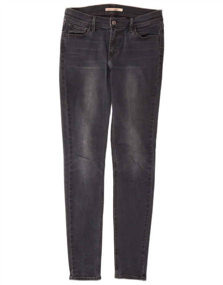 Calça jeans feminina Levi's 710 Super Skinny W29 L31 cinza