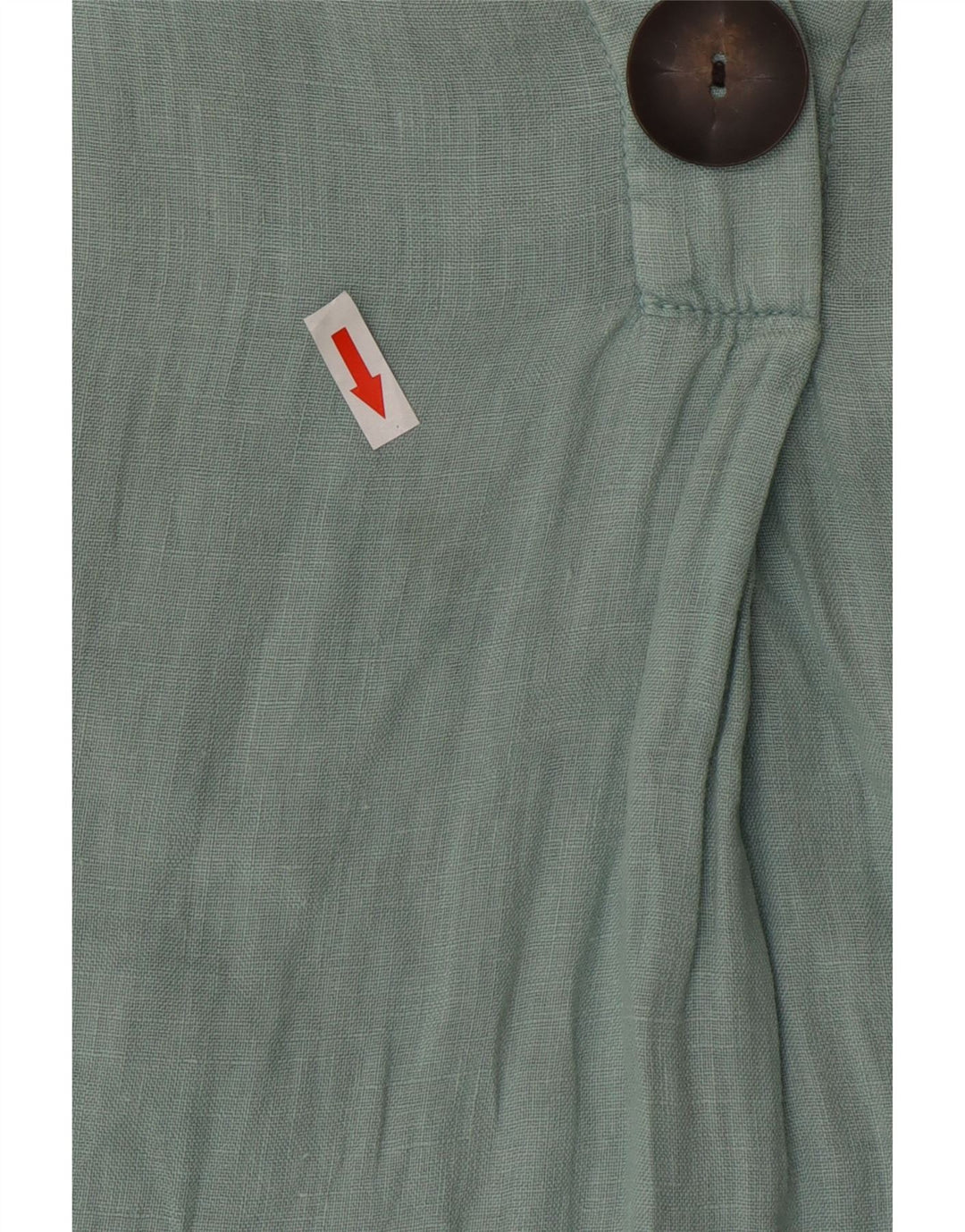 Vestido feminino Zara manga 3/4 Reino Unido 14 verde médio