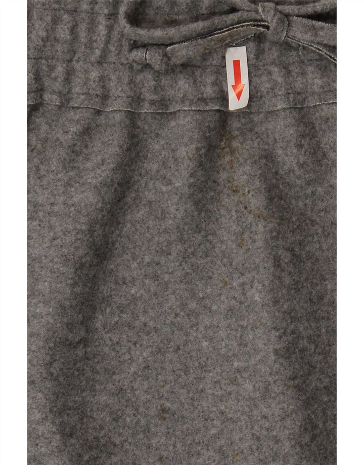Zara Saia Midi Feminina XS W24 Cinza Poliéster