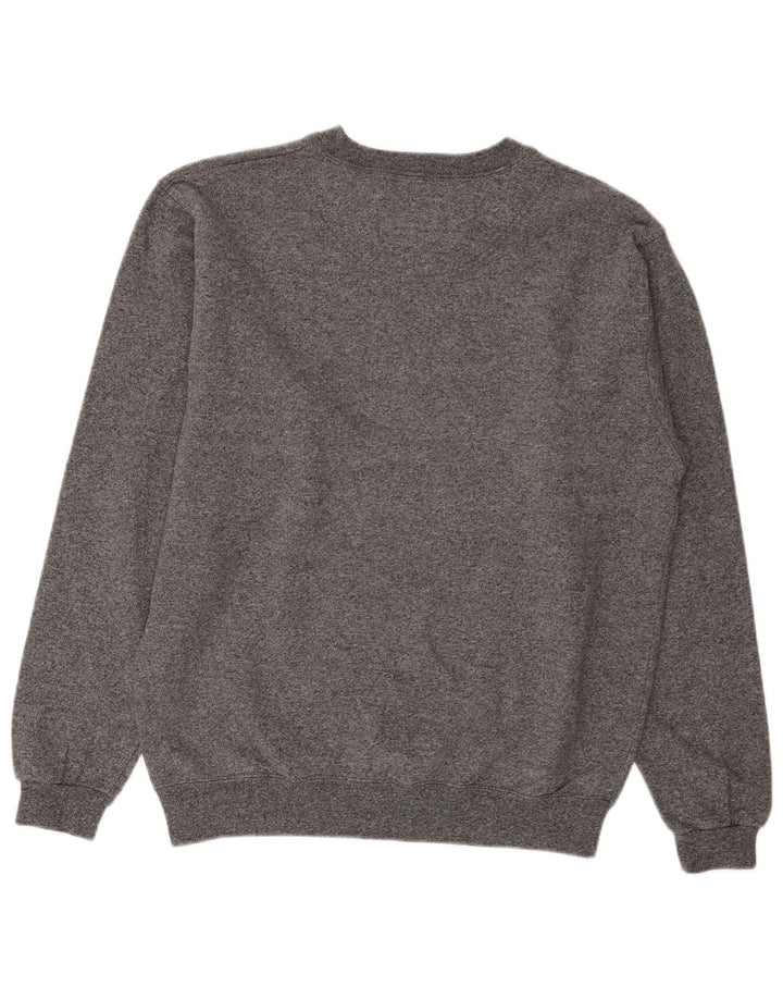 Champion moletom masculino jumper médio cinza manchado