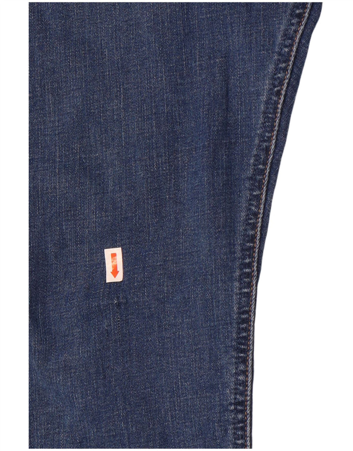 Lee Mens Luke Slim Jeans W34 L32 Azul Algodão