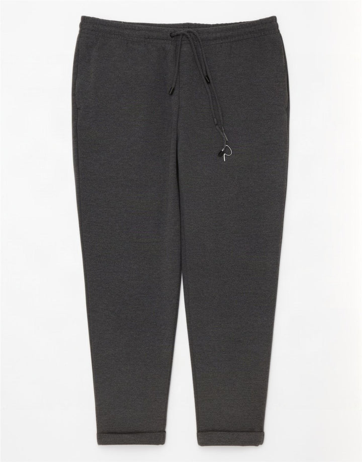 Calça de treino masculina Zara XL cinza poliéster