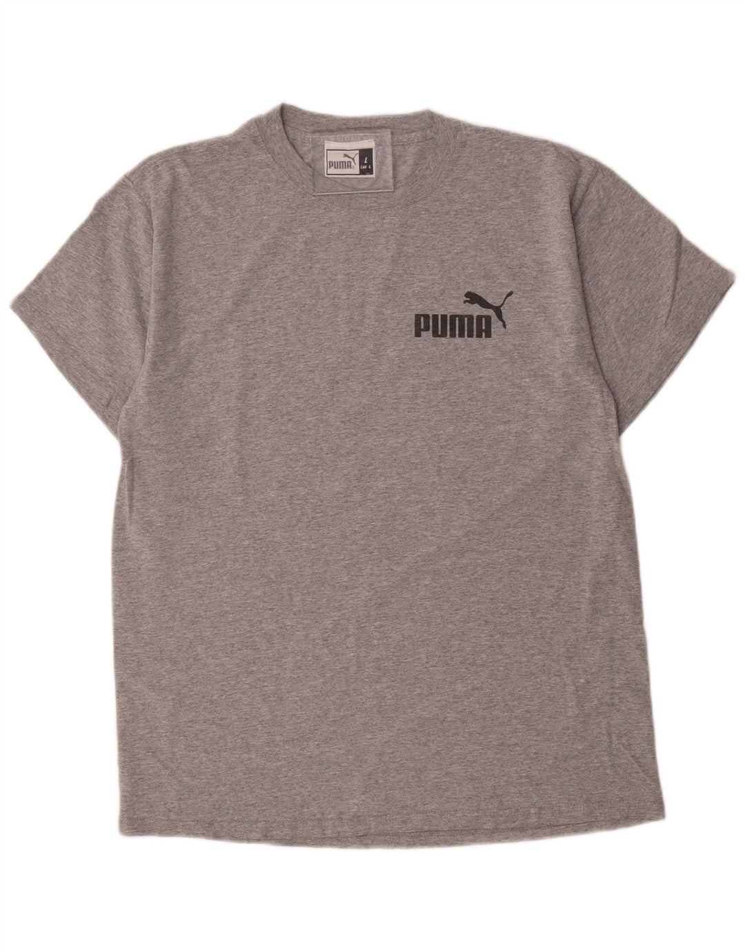 Camiseta gráfica masculina PUMA grande cinza