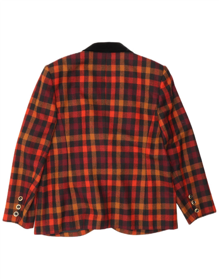 Jaqueta blazer feminina CLASSIC UK 16 grande guingão multicolorido