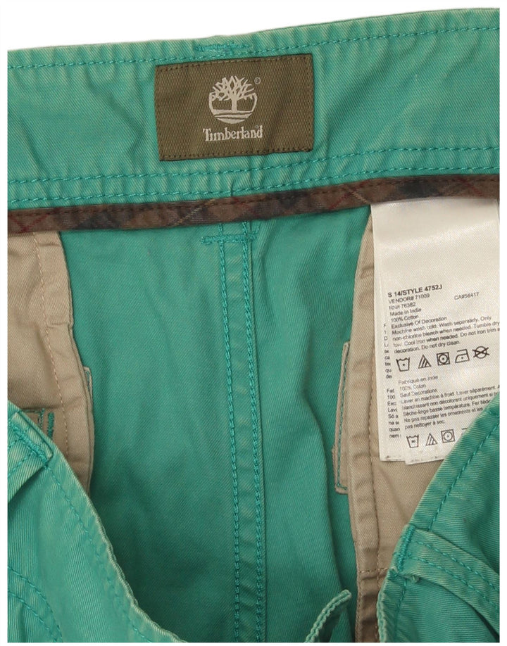 Timberland Mens Chino Shorts W36 Grande Algodão Verde