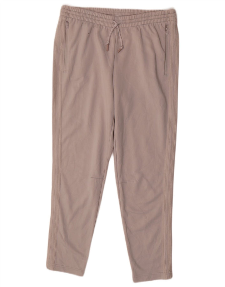 Calças de treino masculinas ADIDAS cinza médio