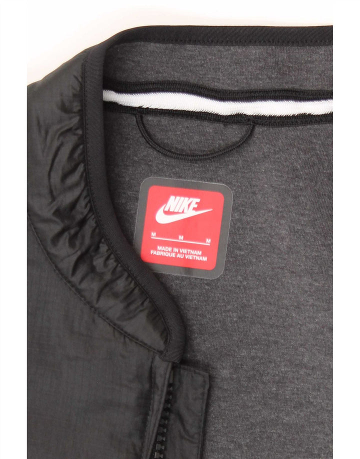 Colete acolchoado masculino Nike UK 38 médio preto nylon