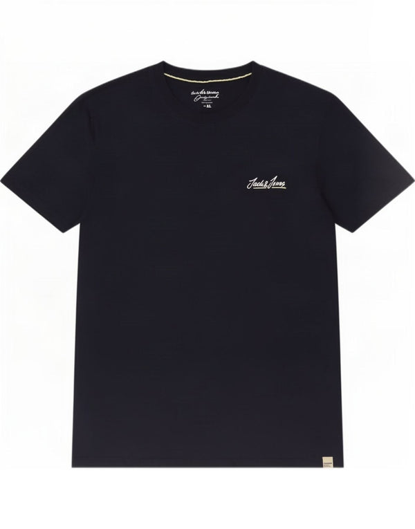 Camiseta masculina Jack & Jones Top XL algodão azul marinho