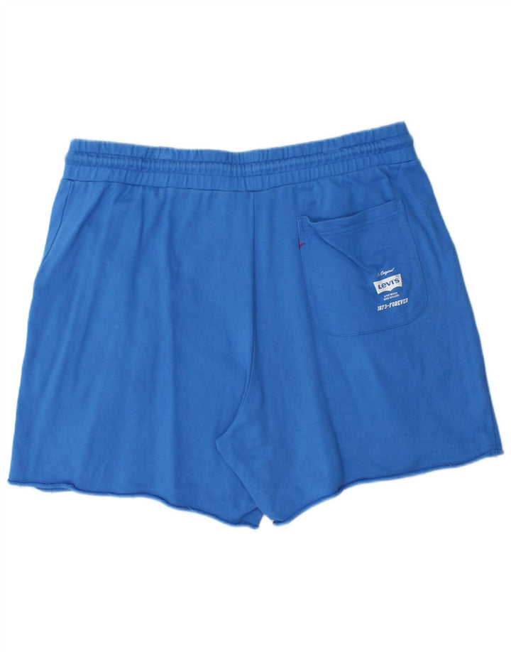 Shorts esportivos masculinos LEVI'S 2XL algodão azul