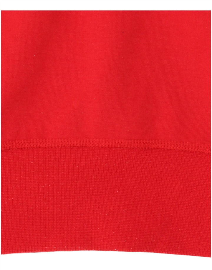 Polo Ralph Lauren moletom masculino jumper grande poliéster vermelho