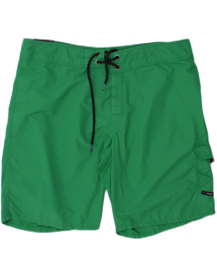 Shorts de natação masculino RRD gráfico grande verde