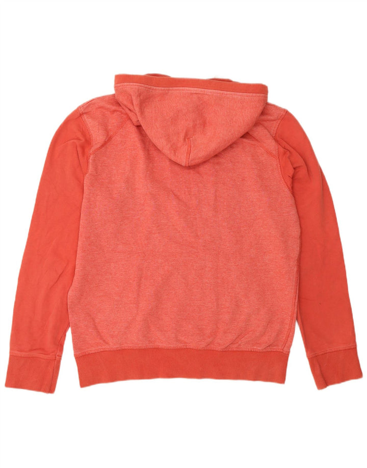 Suéter masculino com capuz e gola gráfica Jack & Jones poliéster vermelho médio