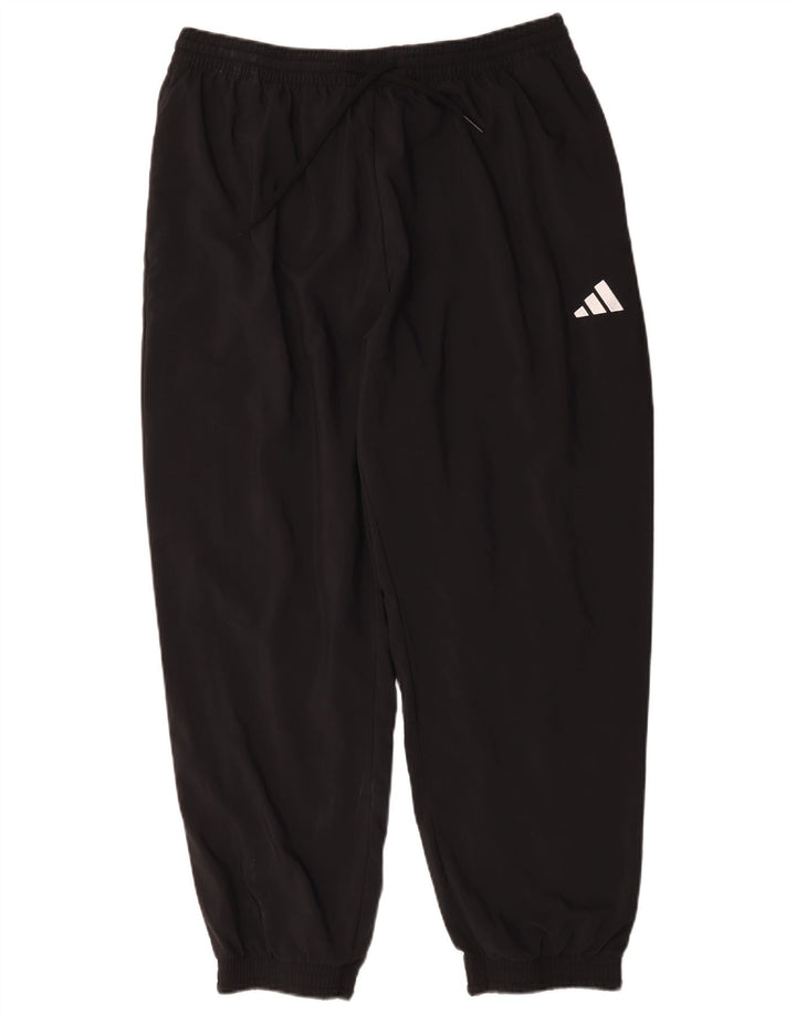 Adidas Mens Treino Calças Joggers XL Preto Poliéster