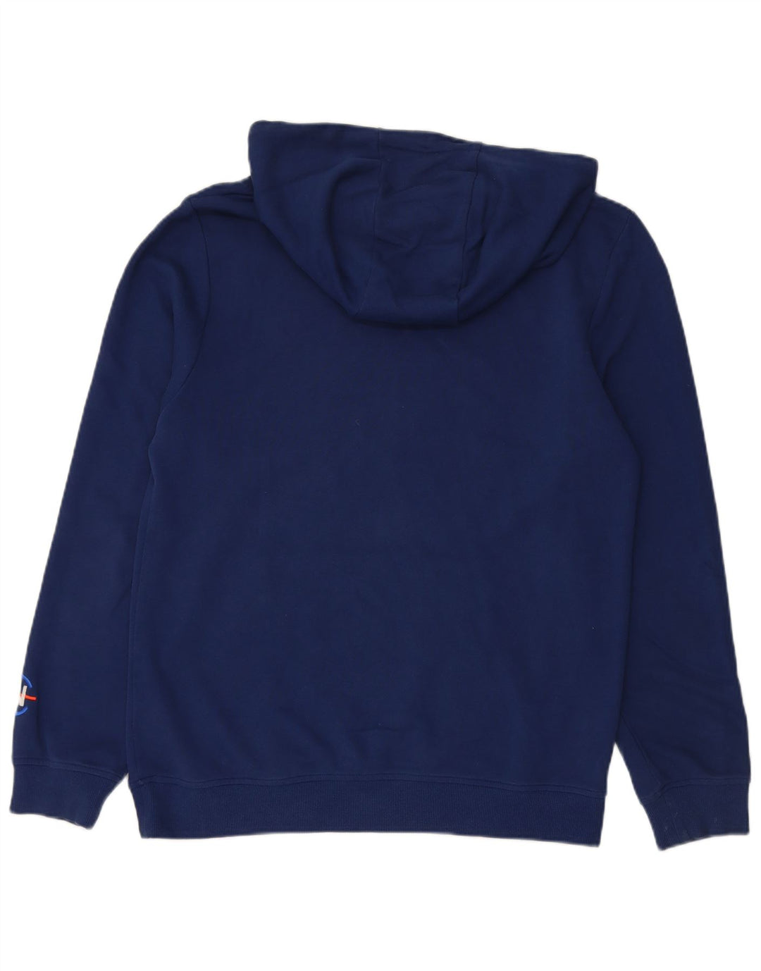 Suéter com capuz gráfico masculino NAUTICA médio algodão azul marinho