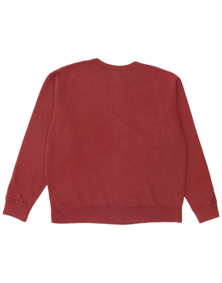 CHAMPION Suéter Masculino Jumper XL Algodão Borgonha