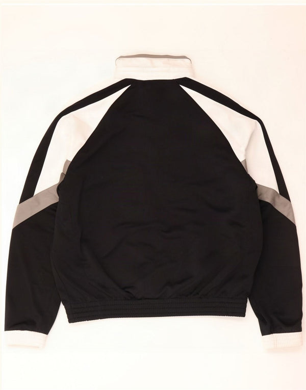Champion Mens Tracksuit Top Jacket XL Preto Colourblock Poliéster