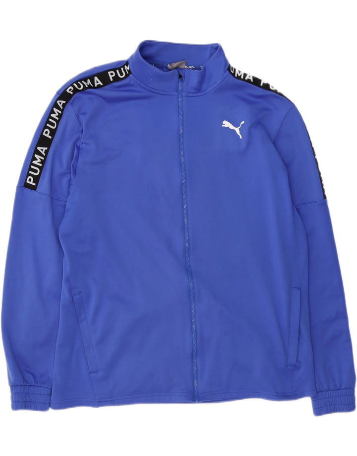 Jaqueta PUMA Masculina Graphic Tracksuit XL Azul Poliéster