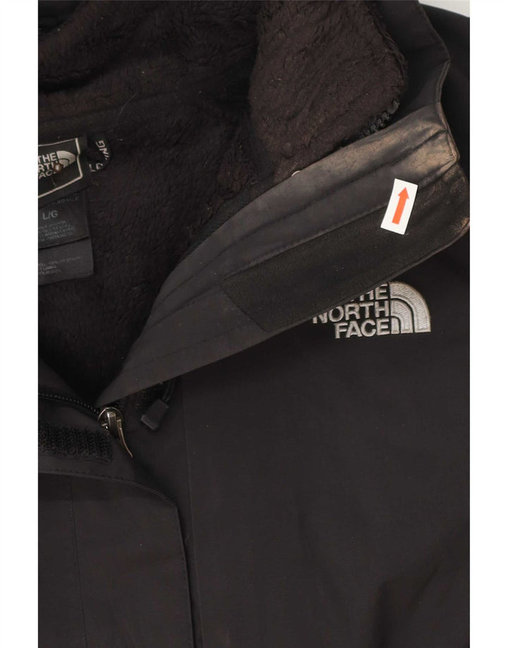 Jaqueta corta-vento feminina The North Face UK 16 grande poliéster preto
