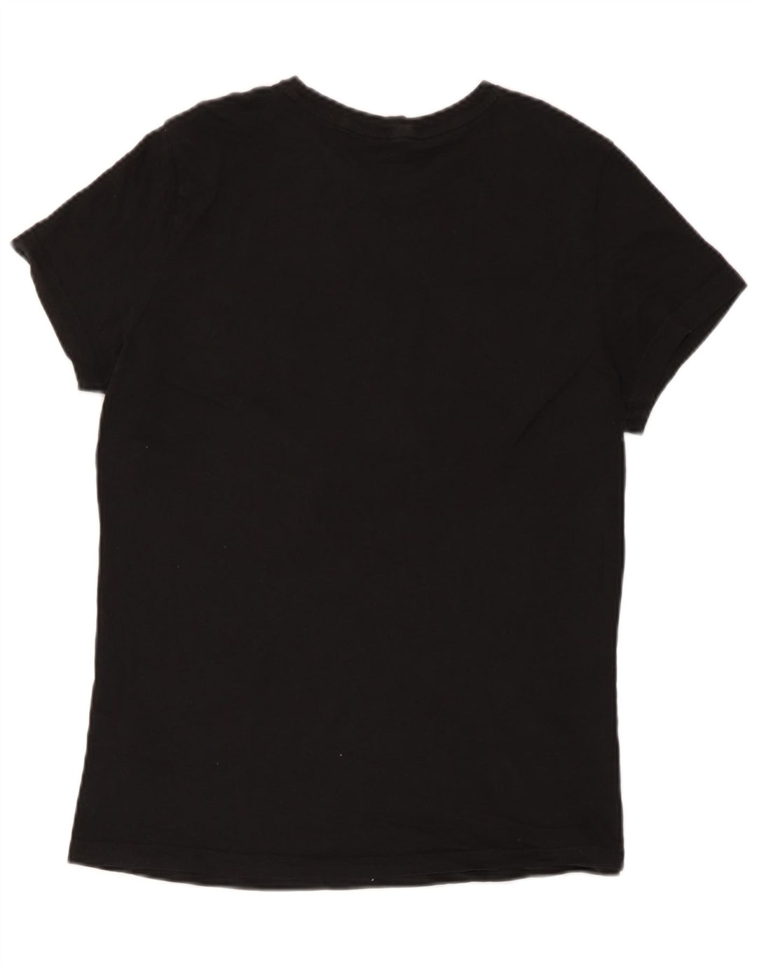 Puma Camiseta Feminina Graphic Top UK 12 Médio Preto