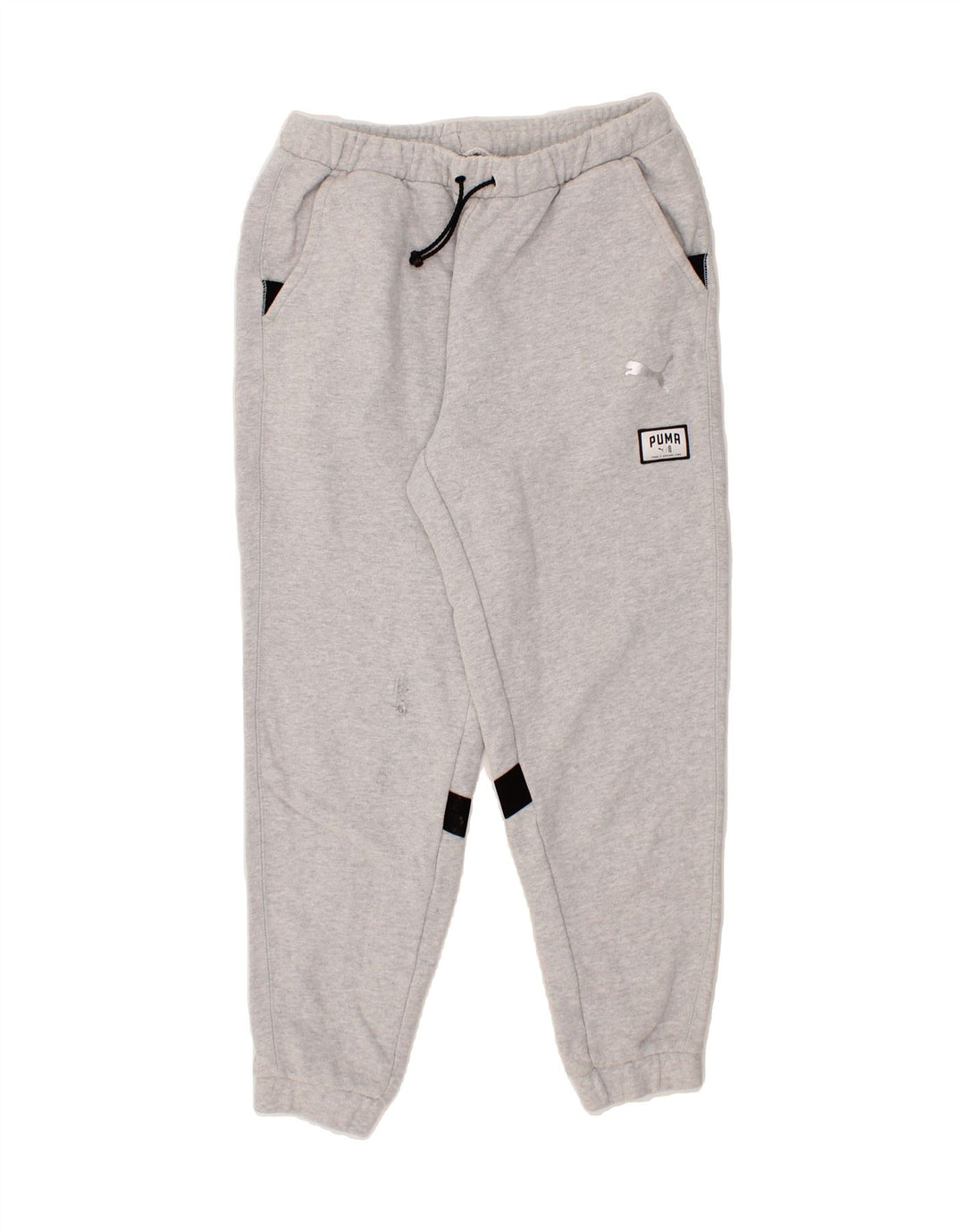 PUMA Mens Tracksuit Trousers Joggers XS Grey Cotton Vintage Puma and Second-Hand Puma from Messina Hembry 