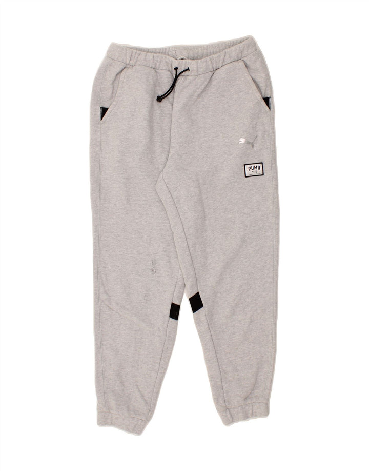 PUMA Mens Tracksuit Trousers Joggers XS Grey Cotton Vintage Puma and Second-Hand Puma from Messina Hembry 