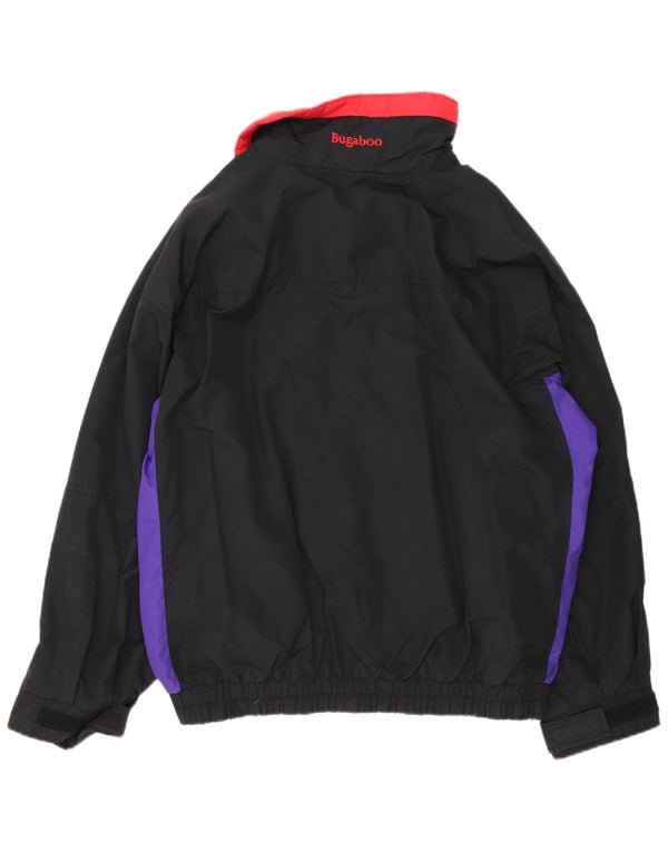 Columbia Mens Bugaboo Bomber Jacket UK 40 Grande Preto Colourblock Nylon