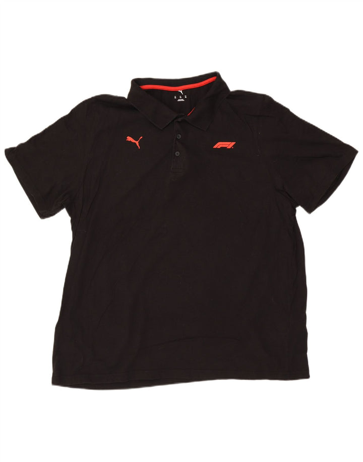 Camisa polo masculina PUMA 2XL algodão preto
