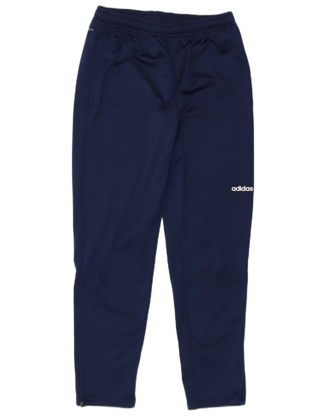 Calças de treino Adidas Boys Climalite 13-14 anos azul marinho poliéster