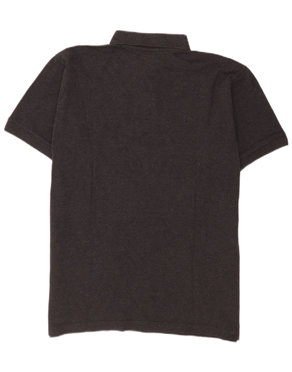 Camisa polo masculina Reebok médio algodão preto