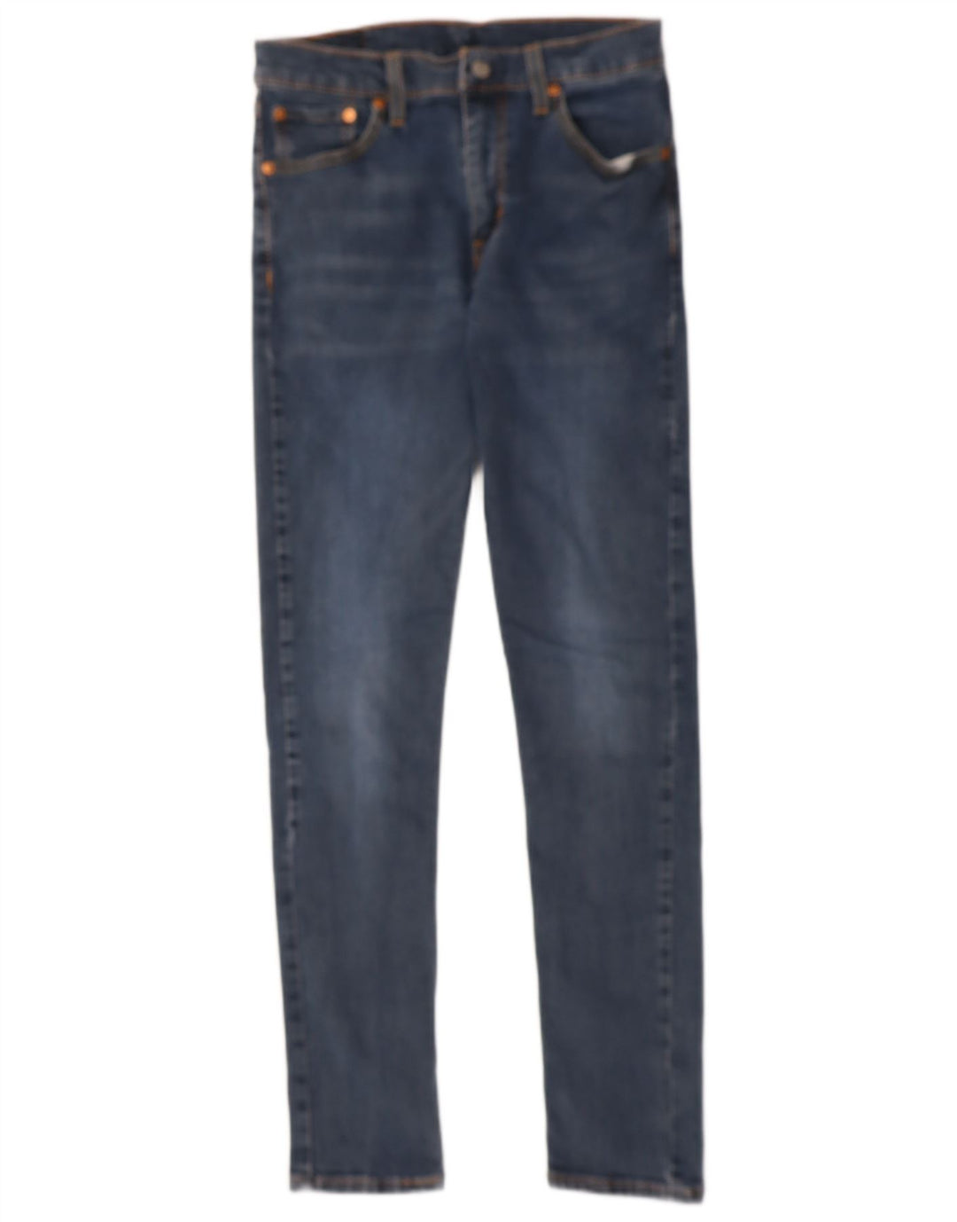 Jeans skinny feminino LEVI'S W30 L30 algodão azul
