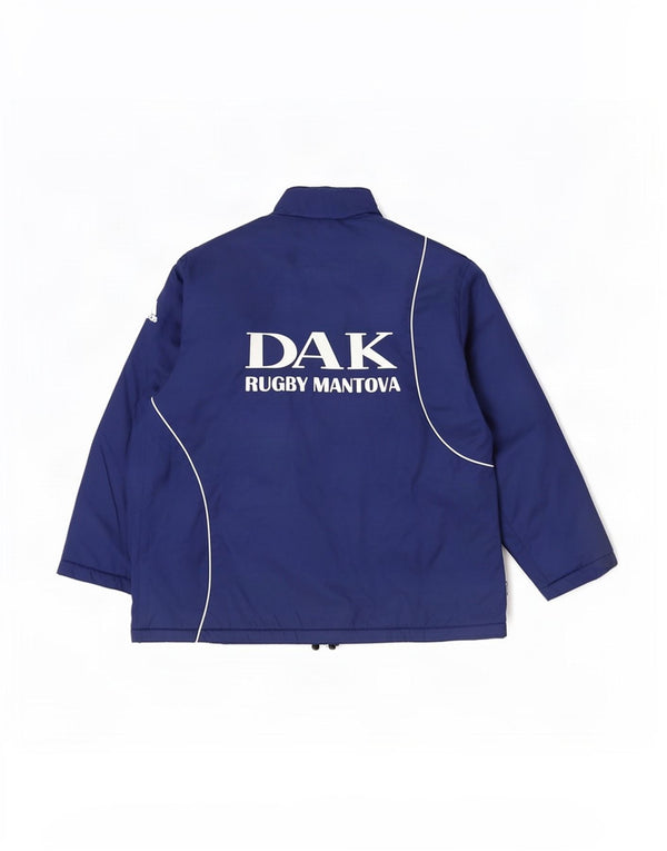 Casaco acolchoado gráfico Adidas Boys Rugby Mantova 9-10 anos azul marinho