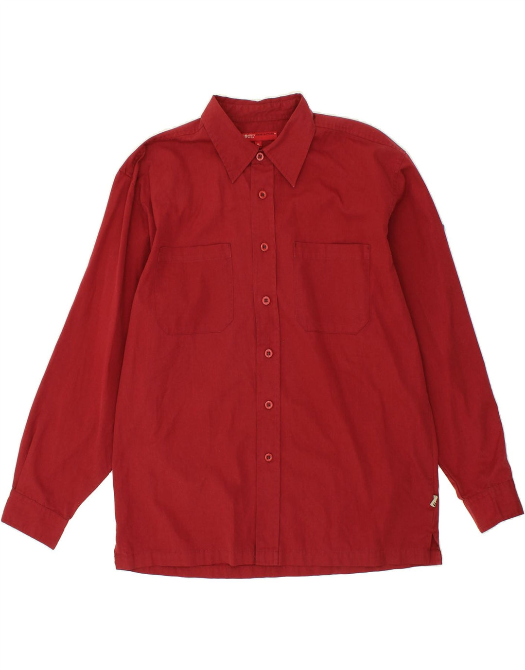 Camisa masculina VINTAGE XL algodão vermelho